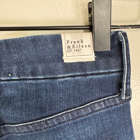 Frank & Eileen Sligo Skinny Jeans Womens Size 4 Dark Wash Denim Ankle Mid Rise - Picture 8 of 13